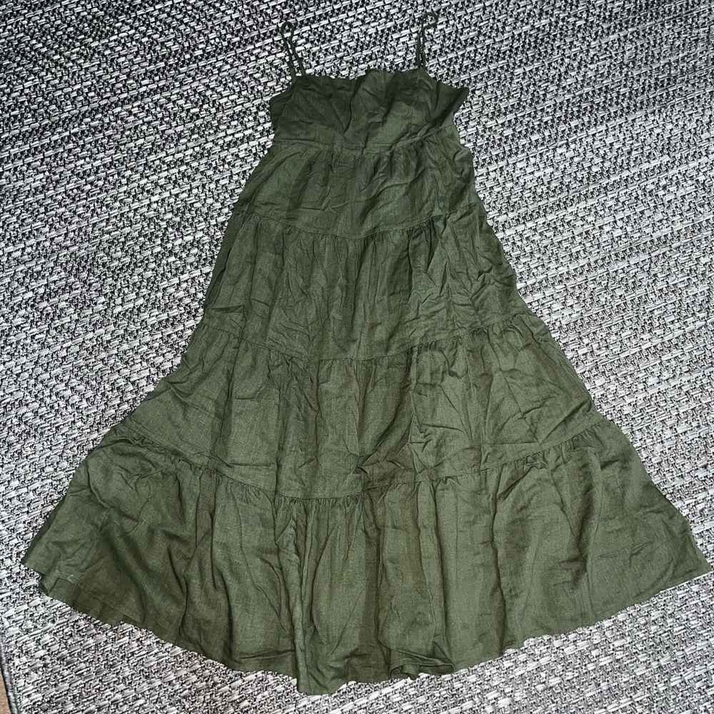 Fashion Nova | Green Maxi Dress